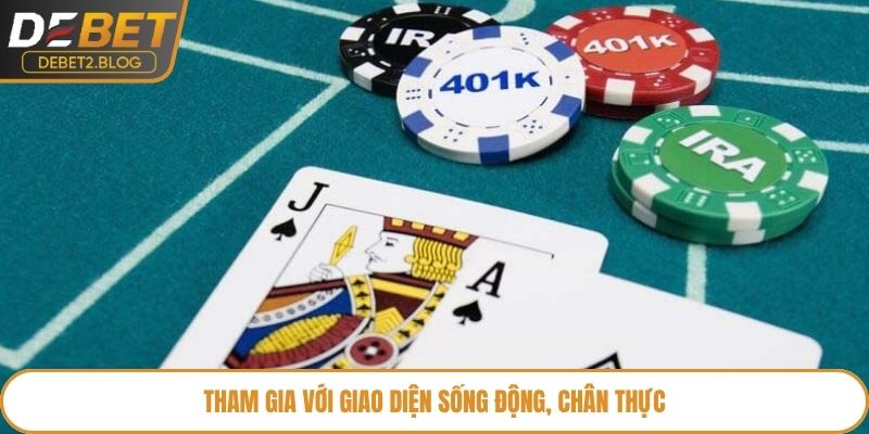 Hình ảnh, âm thanh bài tiến lên Debet thú vị